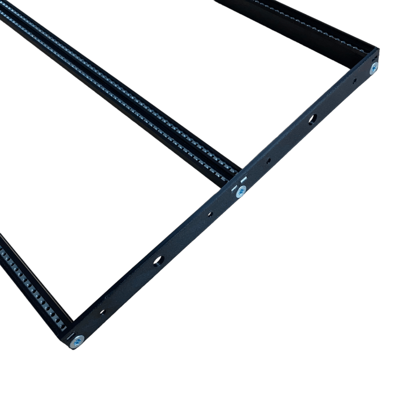 Side Brackets - 3U+3U-3D-LP-DBL-A-BLK