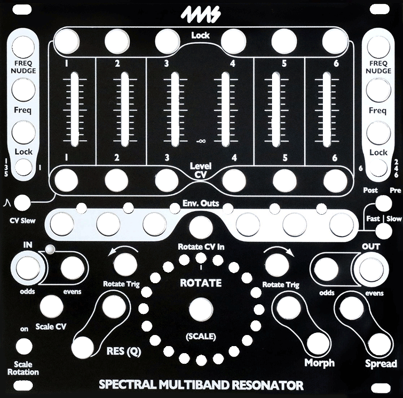 4ms - SMR Panel (Black)