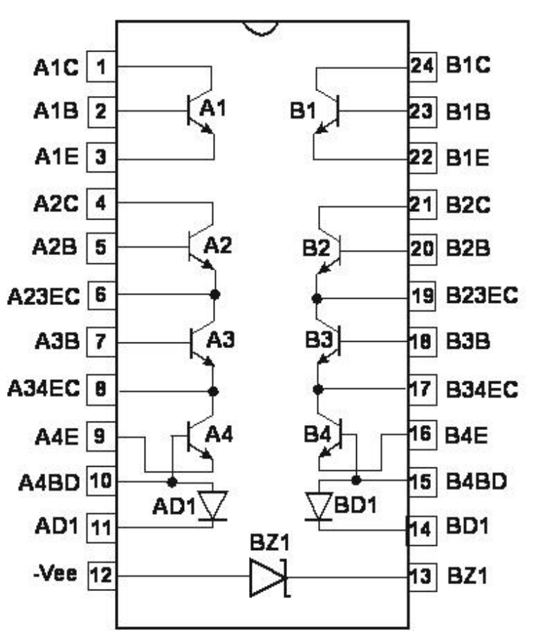 Alfa Rpar - AS3052D - NPN Transistor Array Alfa Rpar - AS3052D - NPN Transistor Array