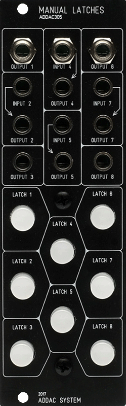 ADDAC System - 305 Manual Latches