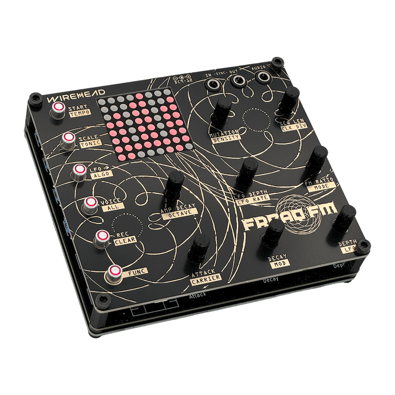 Wirehead Instruments - Freaq FM (DIY - Red LEDs)