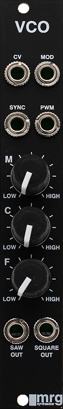 MRG Synthesizer - VCO MRG Synthesizer - VCO