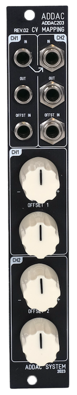 ADDAC System - 203 CV Mapping