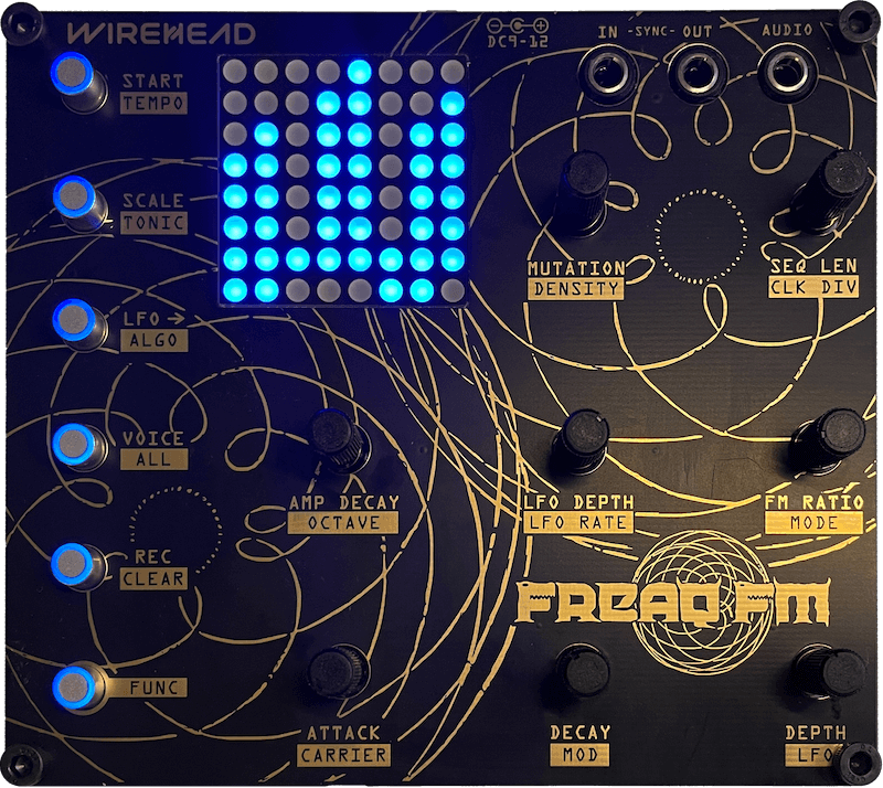Wirehead Instruments - Freaq FM (Assembled - Blue LEDs)