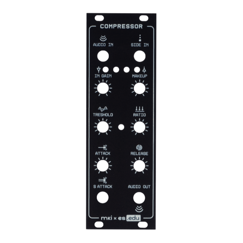 Erica Synths - EDU DIY Compressor Konstrukt-8 Panel