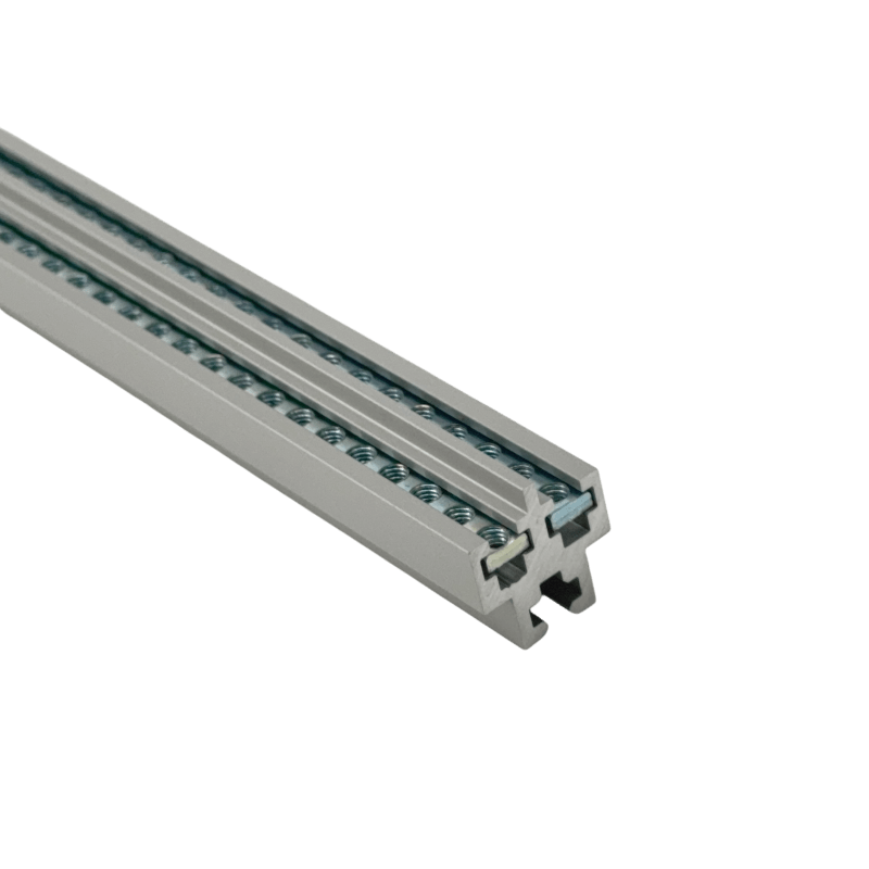 Eurorack Rails - Double Rail Low Profile - Type A (silver)