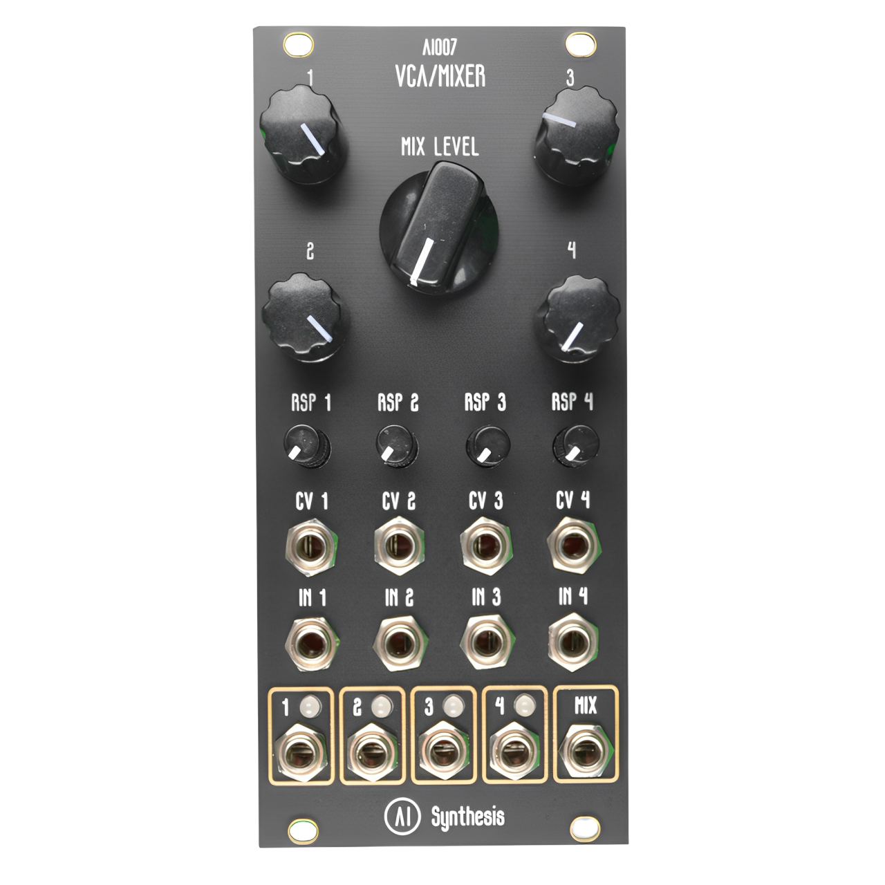 AI Synthesis  - Quad VCA Mixer