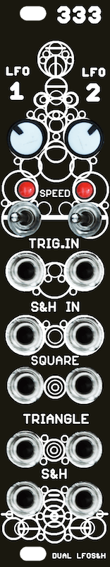 333modules - Dual LFO S&H