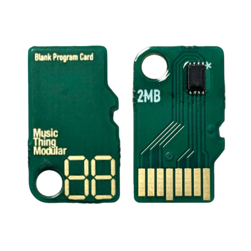 Music Thing Modular - 2mb Workshop Blank PGM Card Set