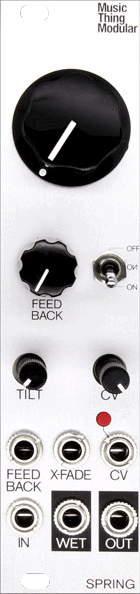 Music Thing Modular - Spring Reverb (discontinued)