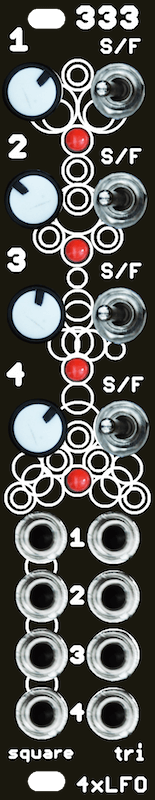 333modules - 4xLFO