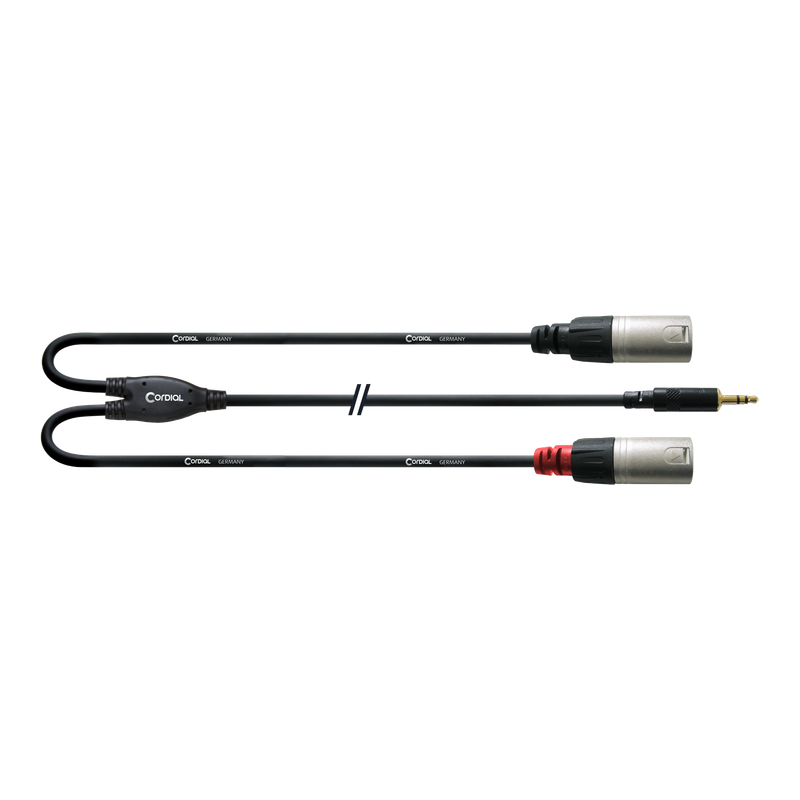 Cordial - CFY 1.8 WMM Stereo to Dual XLR Cable