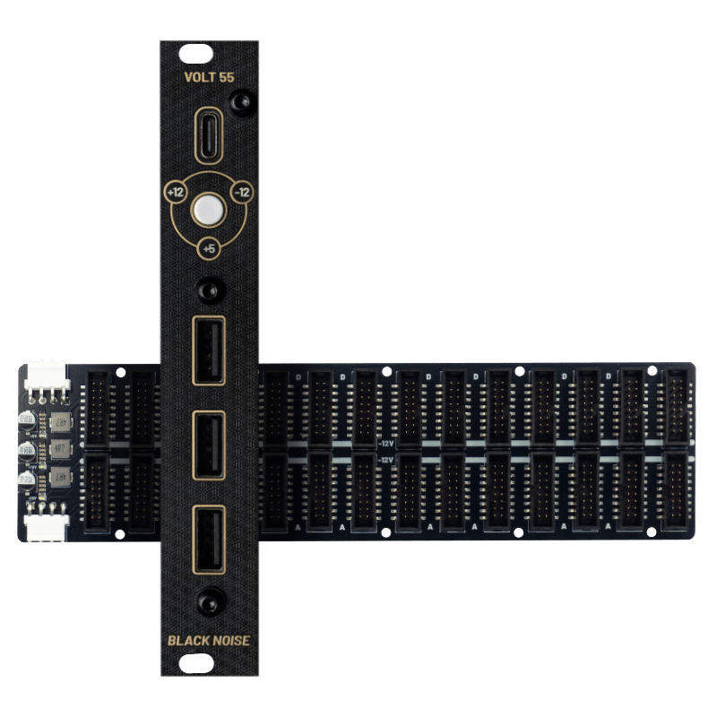 Black Noise Modular - Volt 55 + Shield (Assembled)