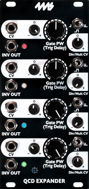 4ms - Quad Clock Distributor Expander (Black)