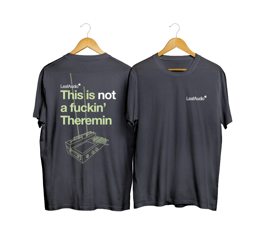 LeafAudio - Theremin T-Shirt 2026