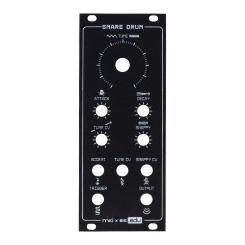 Erica Synths - EDU DIY Snare Drum Konstrukt-8 Panel