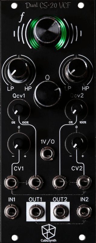 CubuSynth - Dual CS-20 VCF