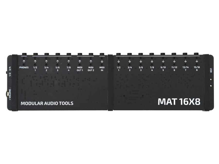 Modular Audio Tools - MAT 16x8 (Assembled)