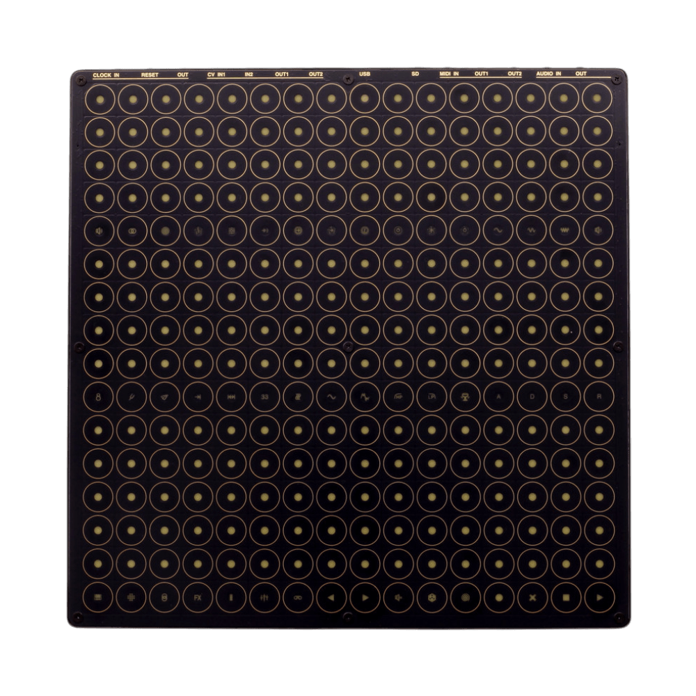 Plinky 12 Blocks Black (Panel)
