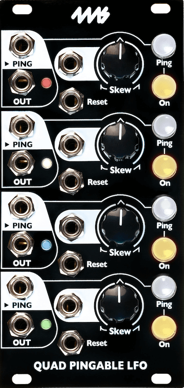4ms - Quad Pingable LFO (Black)