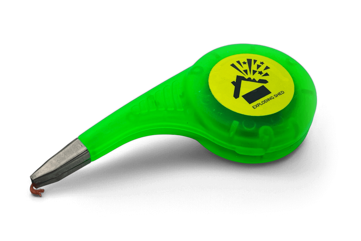 Exploding Shed - De-soldering Braid