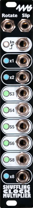 4ms - Shuffling Clock Multiplier (Black)