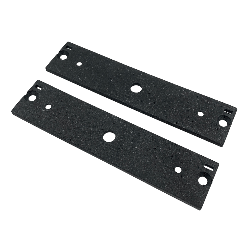 Side Brackets - 3U-3D-STD-A-BLK