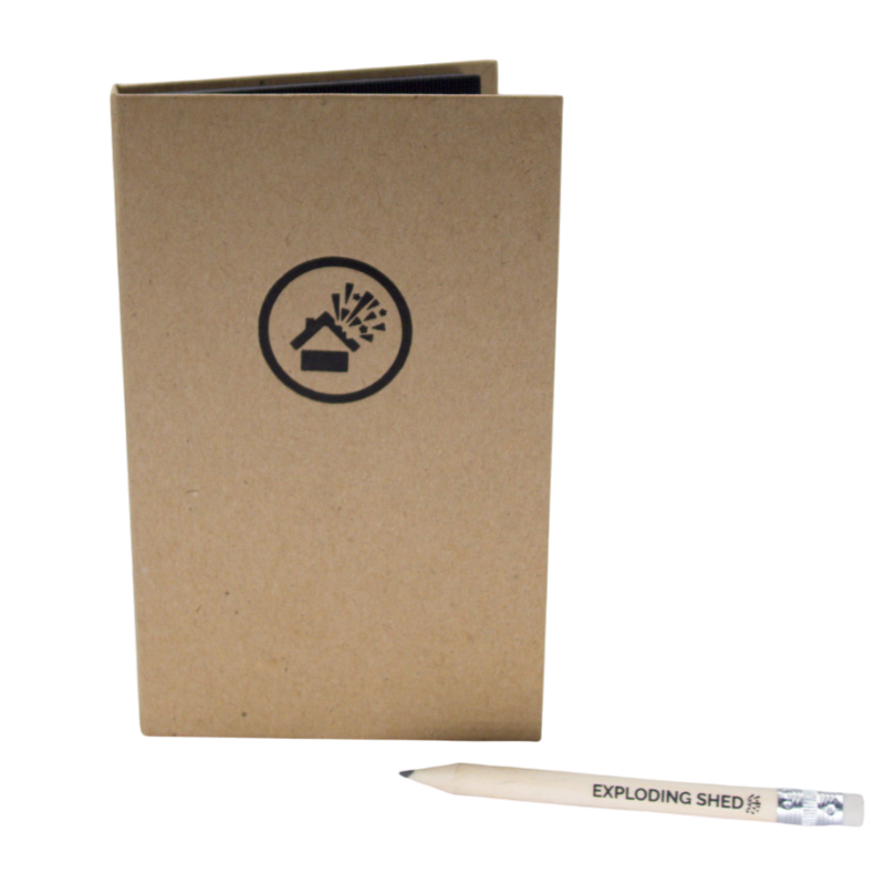 Exploding Shed - Notepad Limited 10th Anniversary Edition