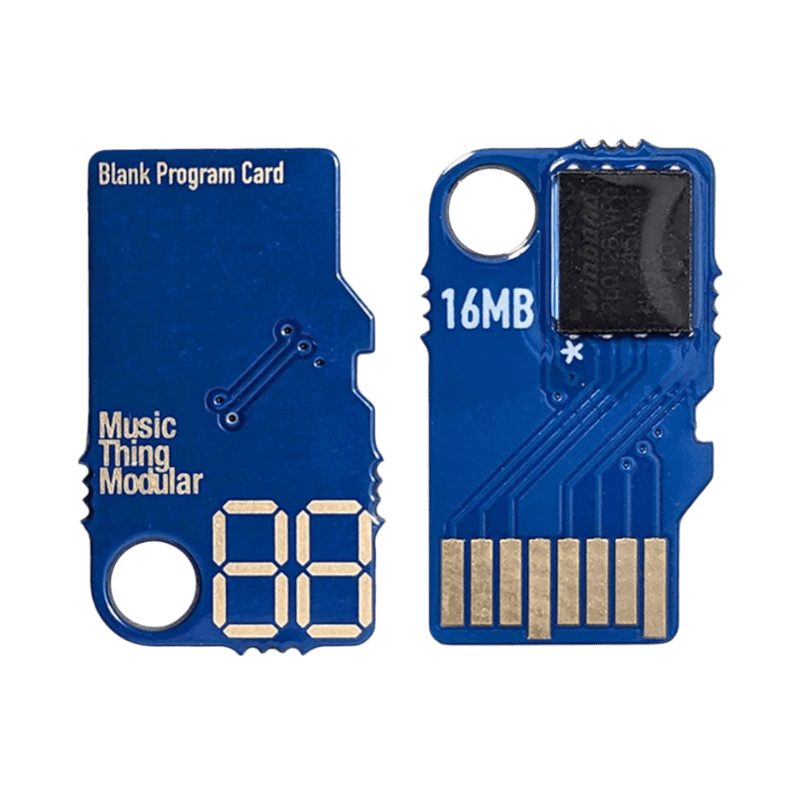 Music Thing Modular - 16mb Workshop Blank PGM Card Set