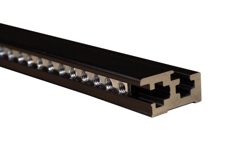 Eurorack Rails - Low Profile - Type A (black) - 84 HP