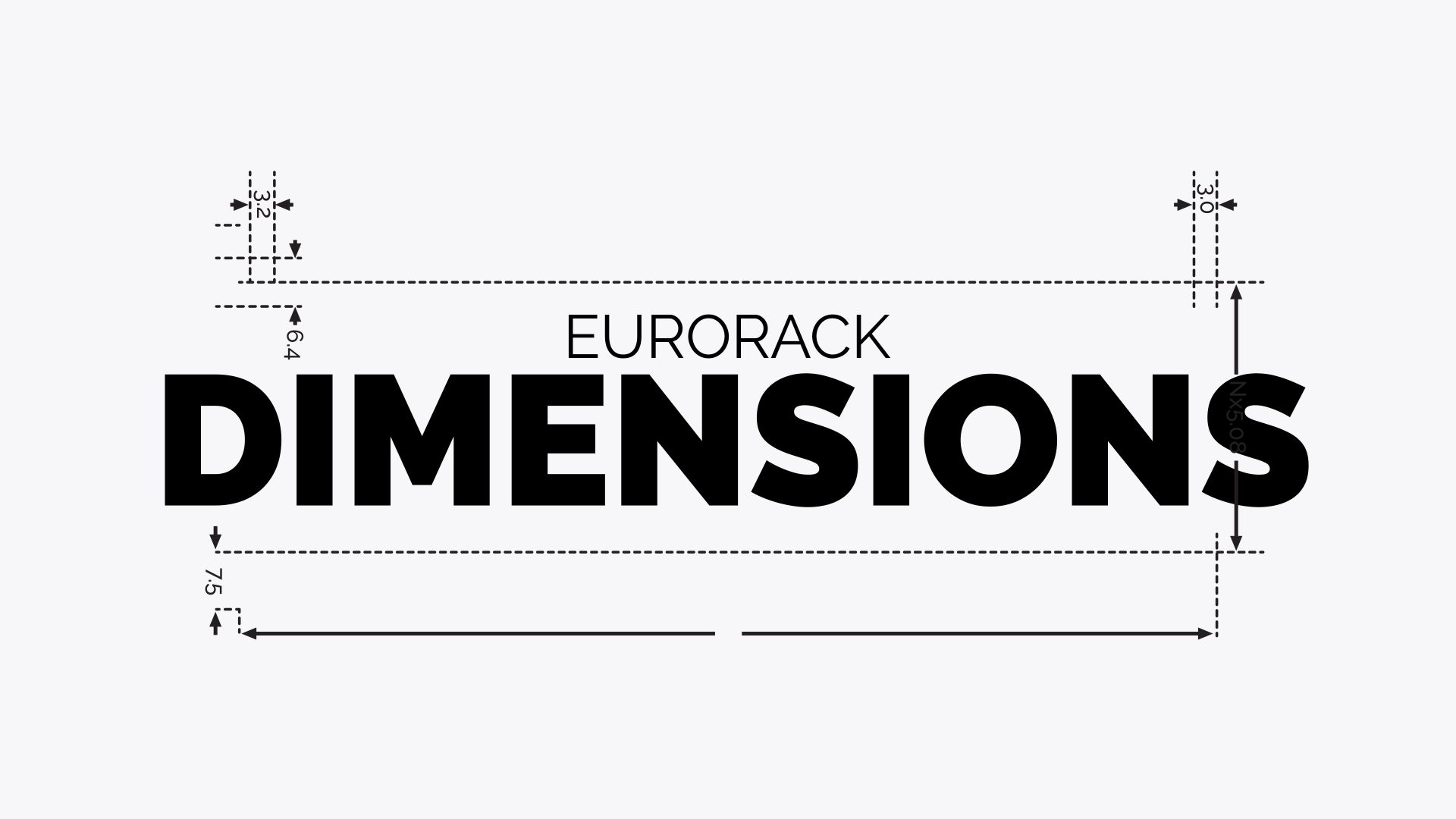 Eurorack Dimensions